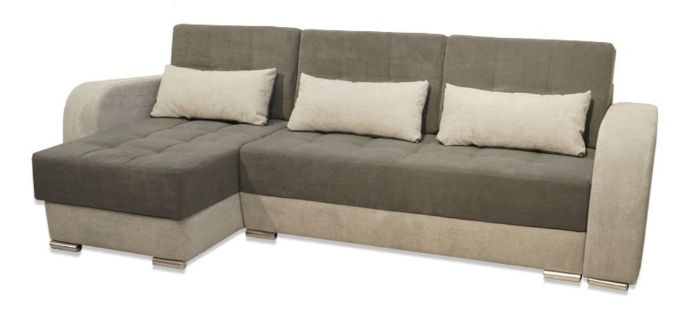 Угловой диван «Байкал» с оттоманкой в ассортименте