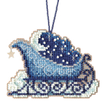 "Езда на санях"- МH16-1731 вышивка