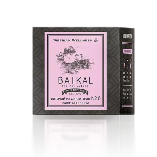 Фиточай из диких трав № 6 (Защита печени) - Baikal Tea Collection
