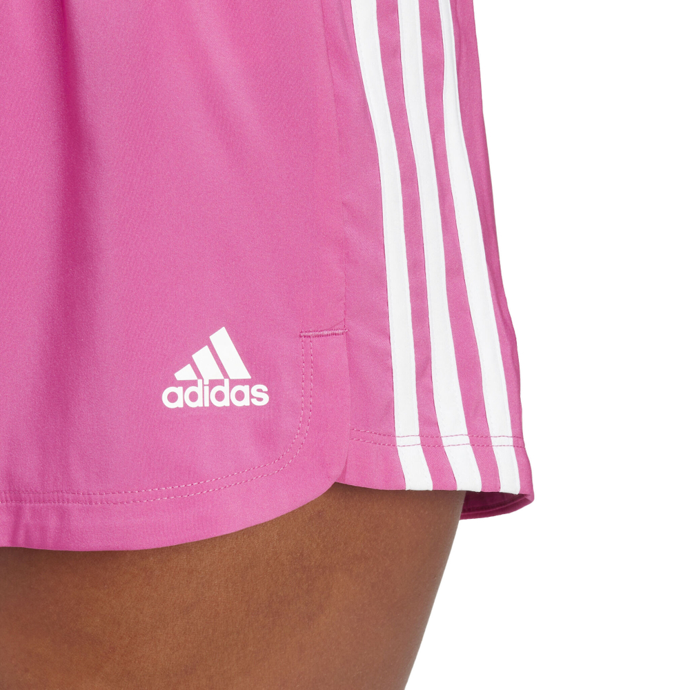 Женские теннисные шорты adidas Pacer 3-Streifen Woven Shorts Women - Pink, White