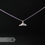 Подвеска ПЛАВНИК с цепочкой, серебро