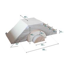 Мягкий игровой развивающий комплекс Romana "Лесенка с горкой" (стандартный)