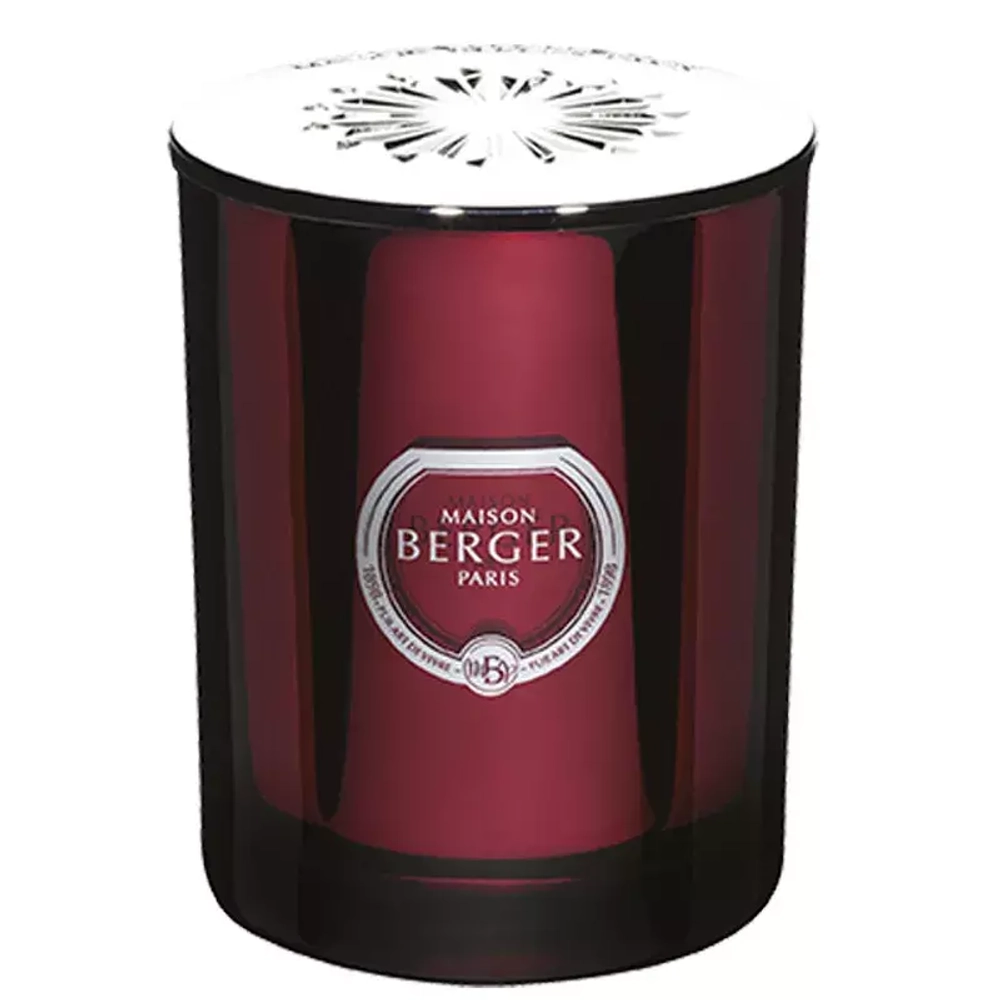 Maison Berger Paris - Ароматическая свеча Pryzmat 240г Красная / артикул   6961  / GTIN 3127290069610