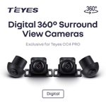 Комплект цифровых камер 360 для автомагнитол Teyes CC4 PRO