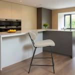 Стул полубарный Bradex Home Ant букле латте