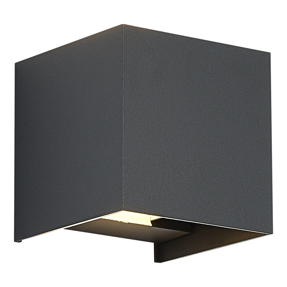 SL9513.701.01 Светильник уличный настенный ST-Luce серый/серый LED 1*10W 2700K