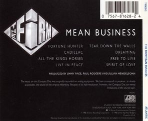 The Firm / Mean Business (CD)