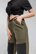 Флисовый костюм женский комби