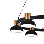 Подвесная люстра Indigo TRAFORO 11059/6P Black V000182L