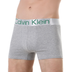 Мужские трусы боксеры набор 3в1 (темно-синие, серые, белые) Calvin Klein