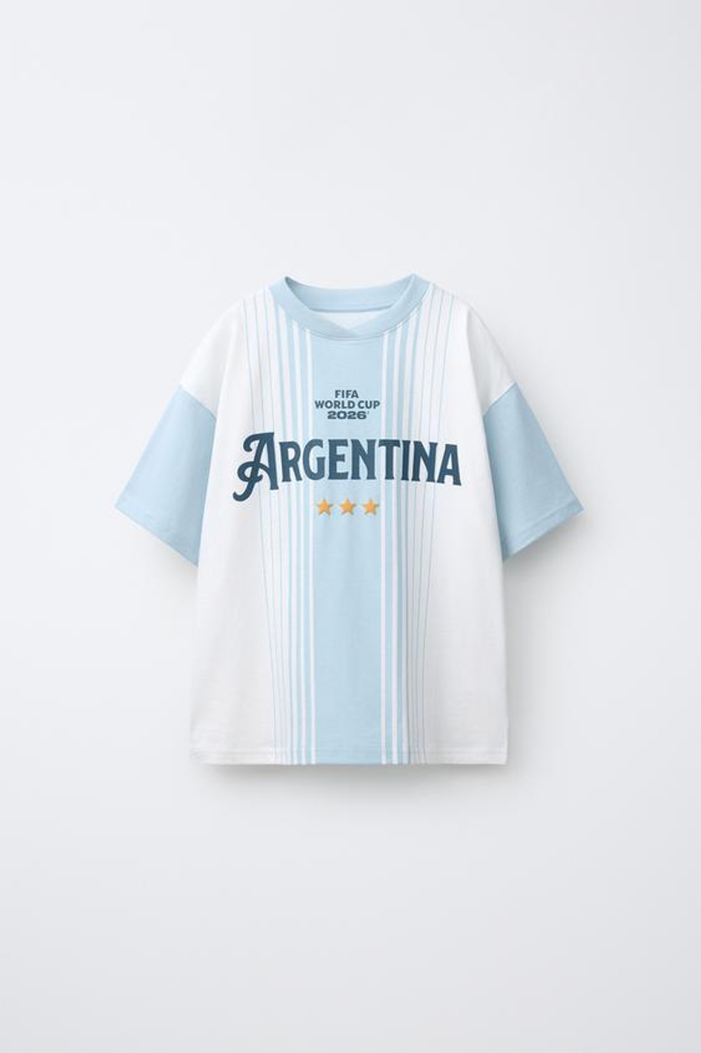 ZARA ФУТБОЛКА СБОРНОЙ АРГЕНТИНЫ FIFA WORLD CUP ™ 2026, СИНИЙ