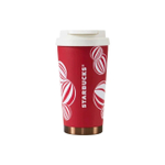 Тамблер Starbucks Ball Paper Cut 473 мл, красн.