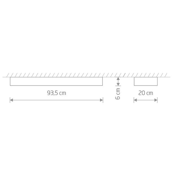 Потолочный светильник Nowodvorski Soft Ceiling Led 90x20 7542