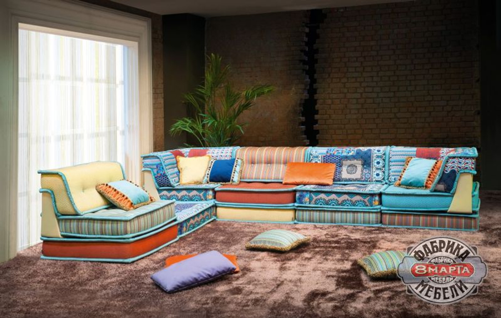 угловой диван Куба