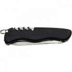 Нож Victorinox Forester, 111 мм, 12 функций, с фиксатором лезвия, черный