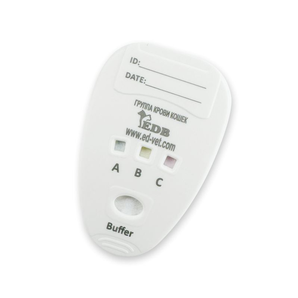 Тест на группу крови кошек EDV (5 тестов в упак)