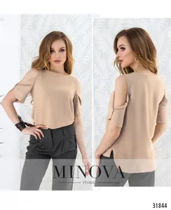 Блуза 4087н-капучино Minova
