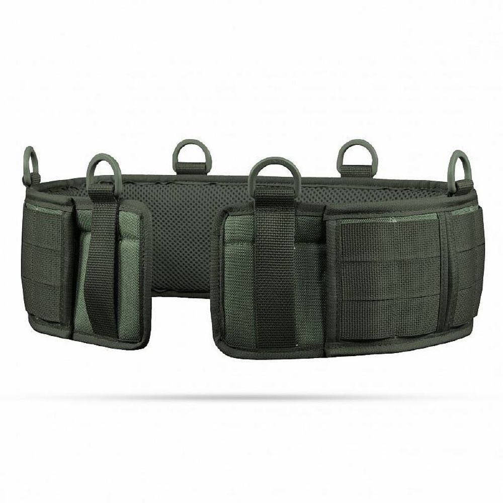 Бандаж поясничный разгрузочный секционный MOLLE олива Stich Profi