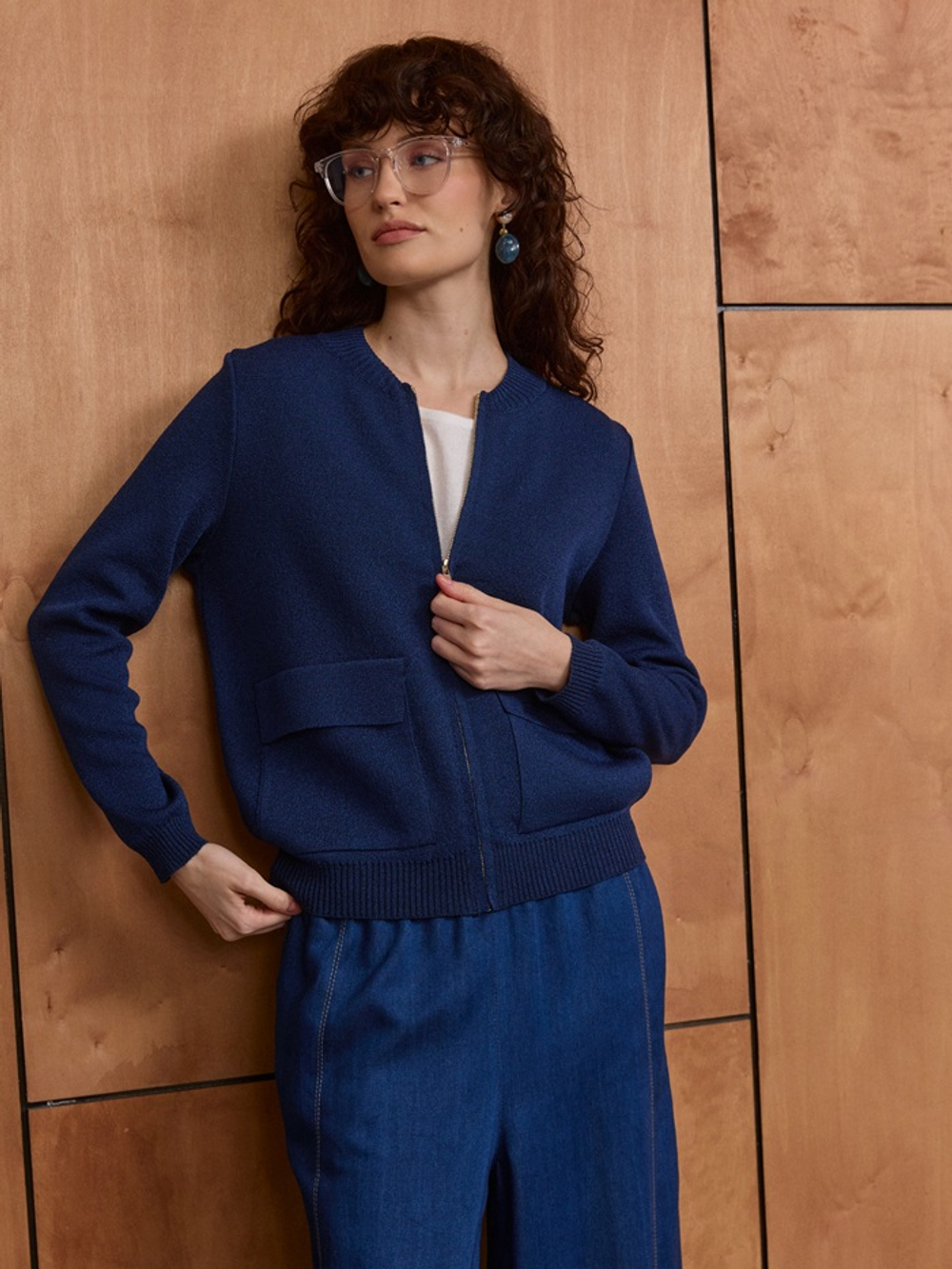 Жакет 2672 нэви TINONA