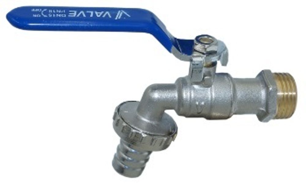 Кран шар с носиком 3/4 TIM эконом