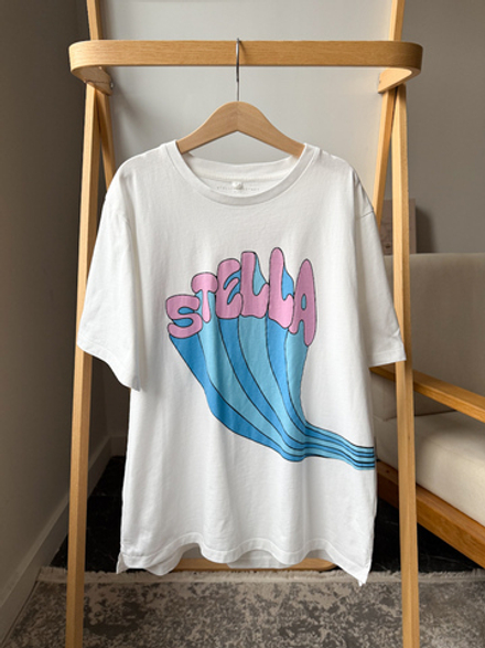 Хлопковая футболка Stella McCartney, 158