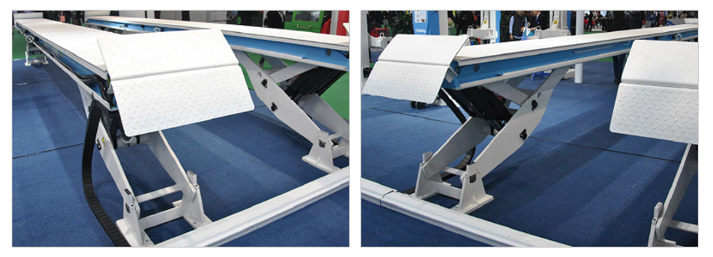 MLDJ250 Пантографный ножничный подъемник для грузового транспорта, г/п 25т