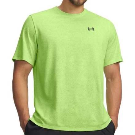 Теннисная футболка Under Armour Tech Pixelate - rack green/black