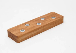 AROMATEPLO Подсвечник дерево на 5 тонких свечей