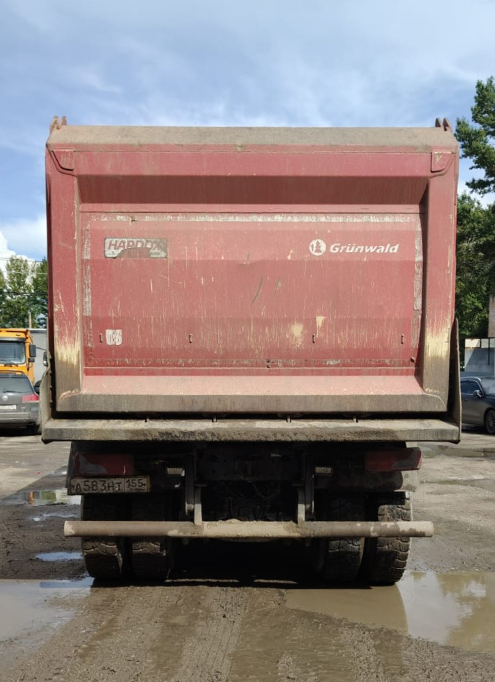 Grunwald 6582* на шасси MAN TGS 8x4 Самосвал 6582-0000010-50 (Дизельный, 10,5 л, 400 л.с., МТ)