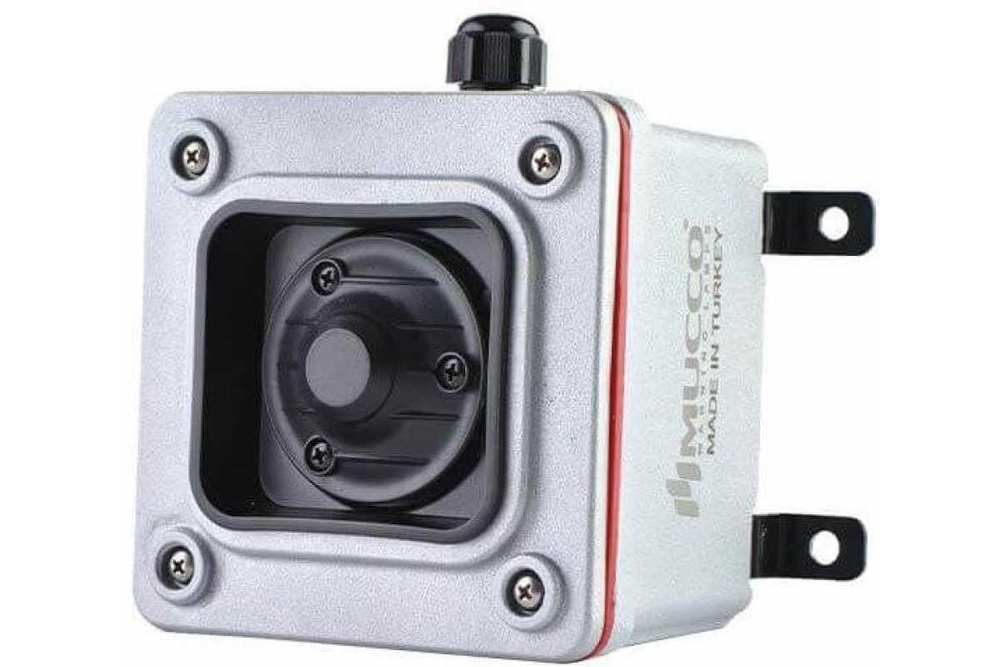 Гудок (сирена) с литым корпусом и 8 мелодиями, 130 дБ, 12-30V/DC