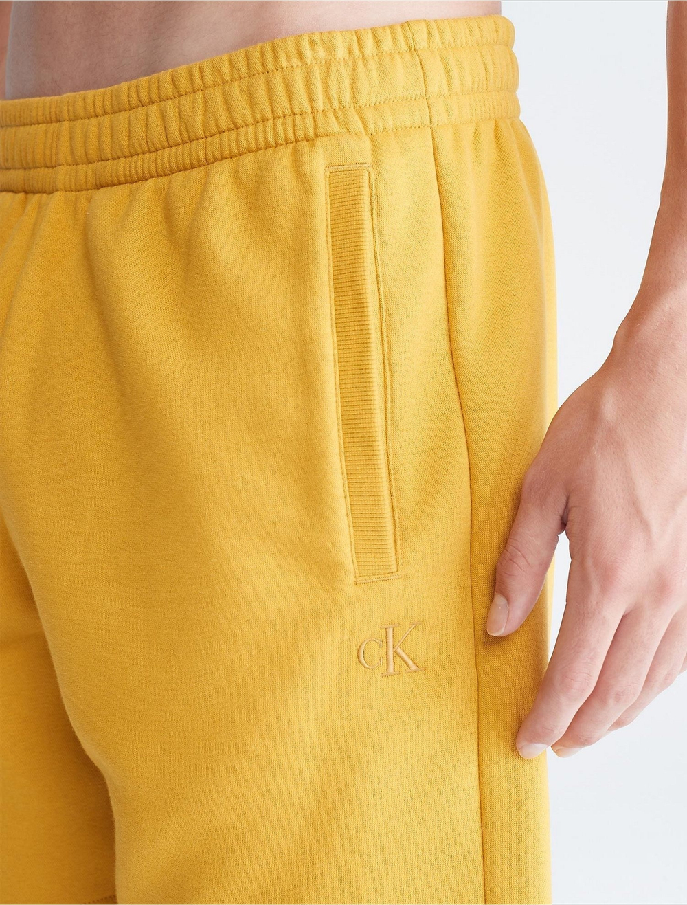 Шорты Calvin Klein Archive Logo Fleece Honey