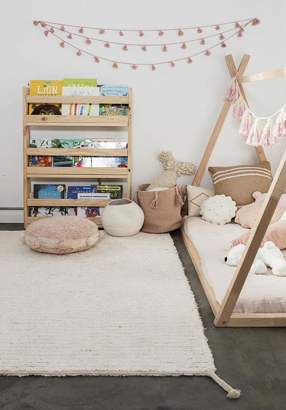 Ковер Lorena Canals Джелла розовый двусторонний 120х160 см