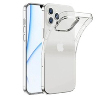 Силиконовый чехол-накладка для iPhone 14 Pro прозрачный