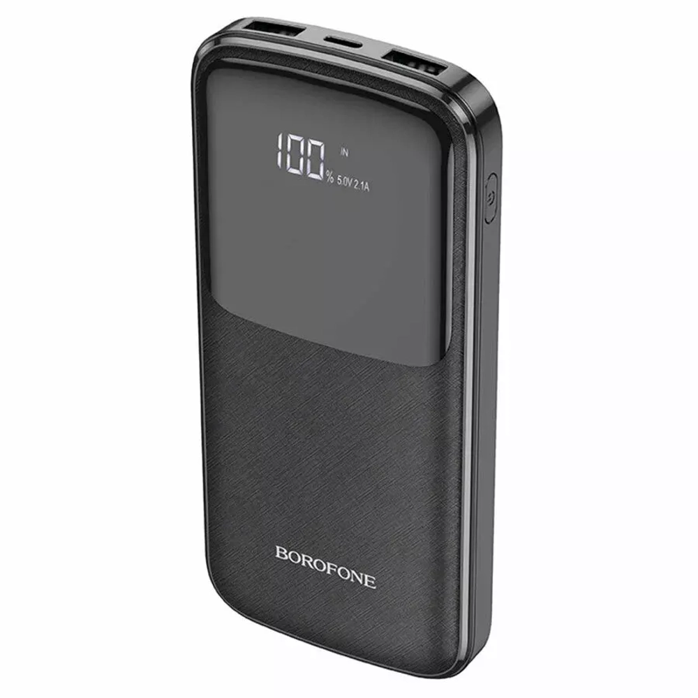 Портативный аккумулятор BOROFONE BJ17  Oceanic 10000mAh черный