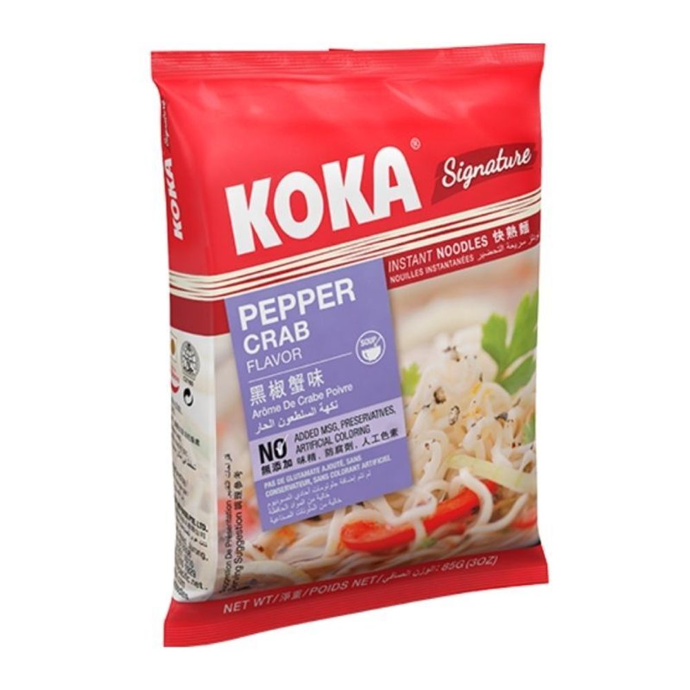 Лапша KOKA Signature Краб в перечном соусе 85 г
