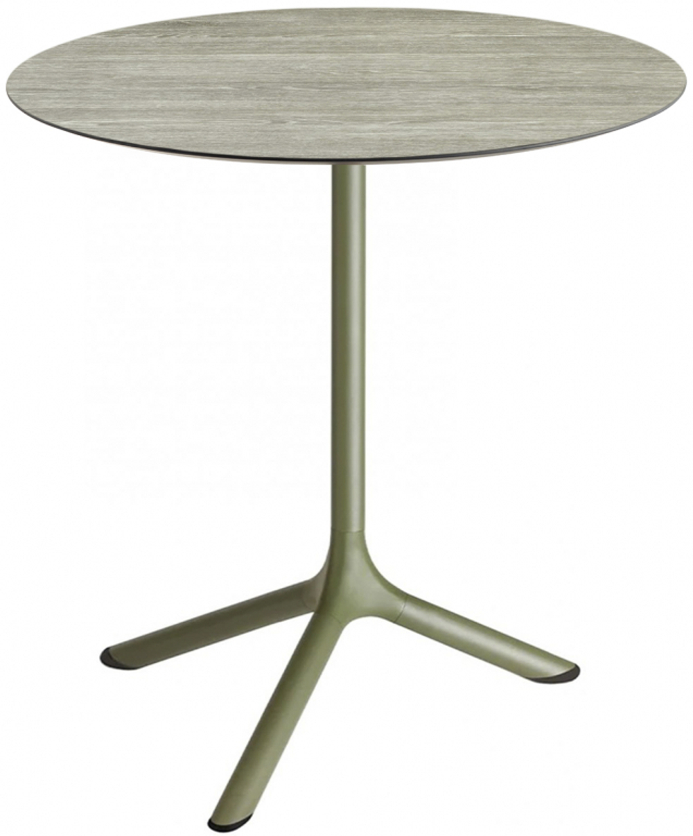 Стол ламинированный обеденный Scab Design Tripe, оливковый, состаренный серый дуб