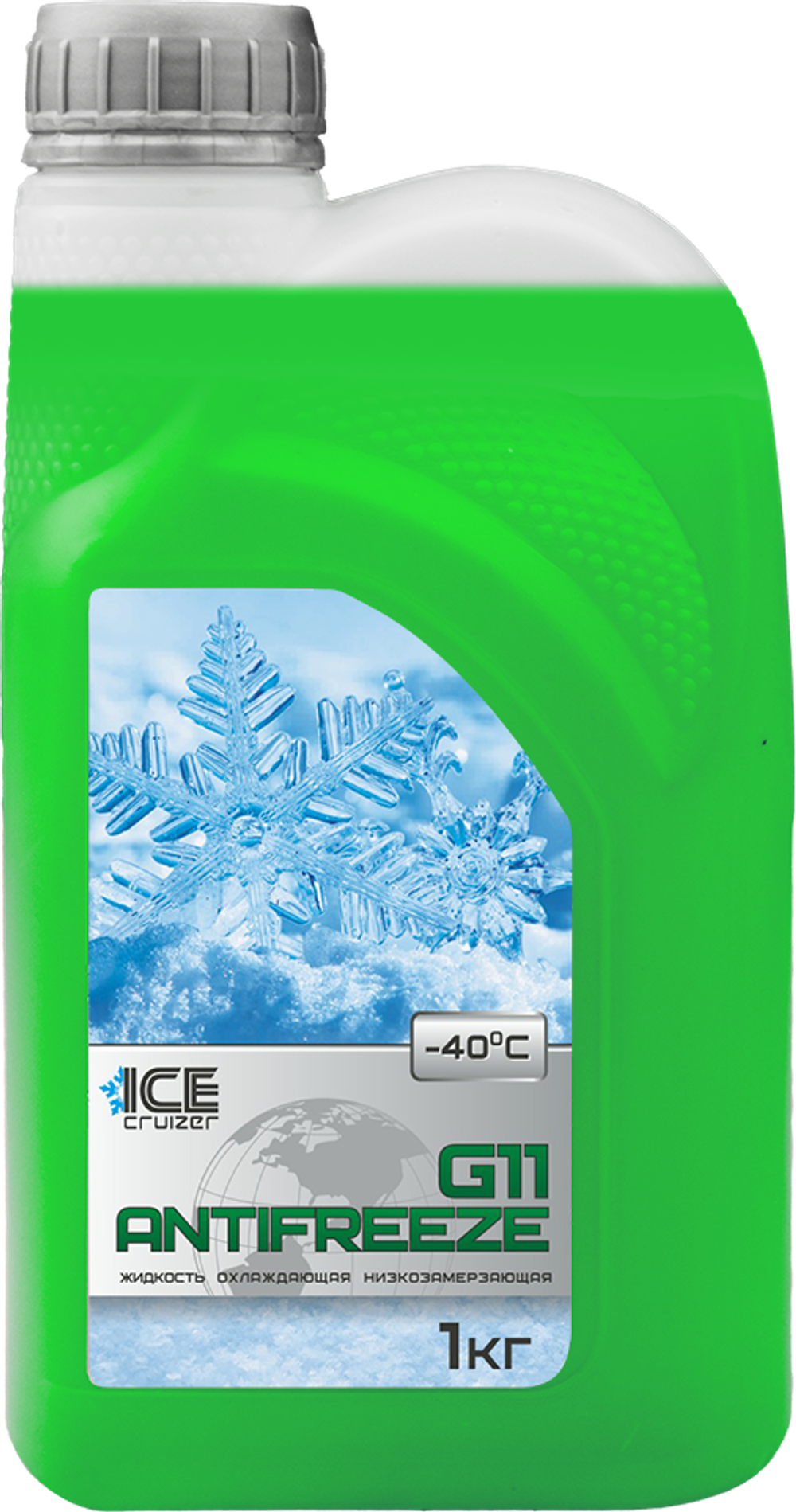 Антифриз ICE CRUIZER Green G11 -40C 1кг
