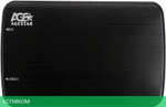 Бокс для накопителя AgeStar 3UB2A12 черный