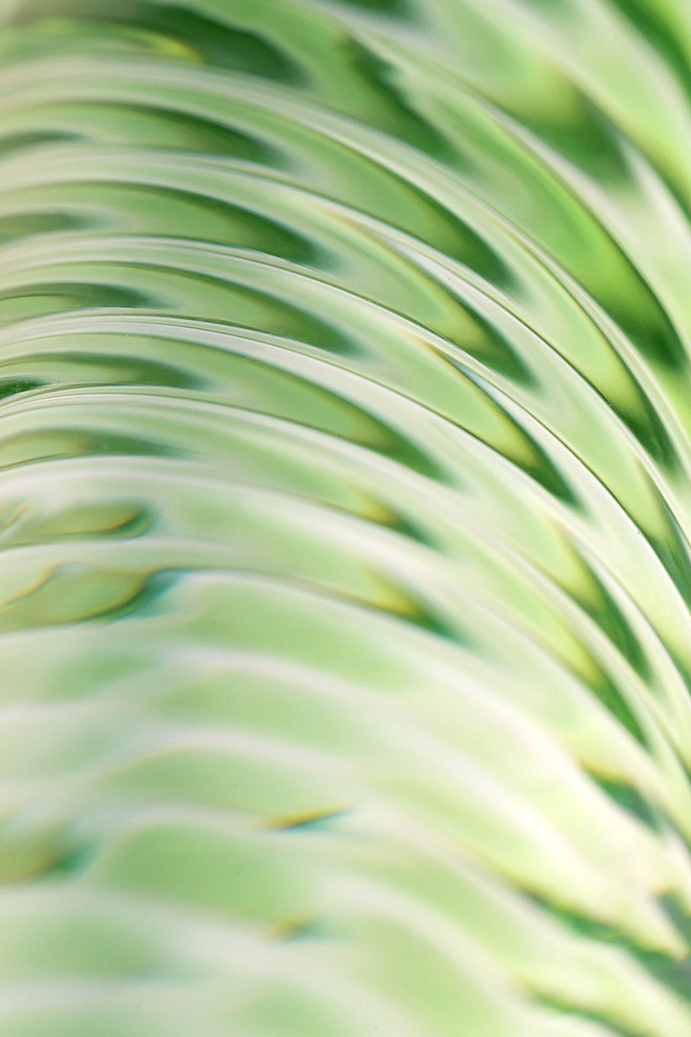 Фаллоимитатор Sexus Glass стеклянный, спиралевидный рельеф, 16,5 см