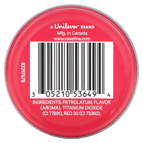 Vaseline, Lip Therapy, розовые губы, 17 г (0,6 унции)