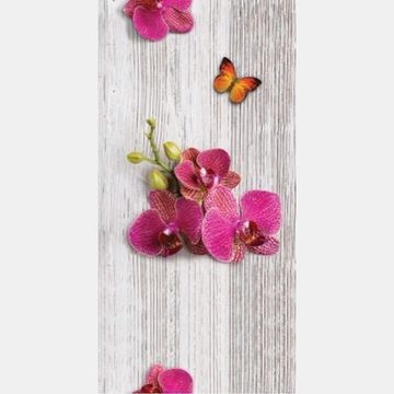 ПВХ панель Орхидея с бабочкой