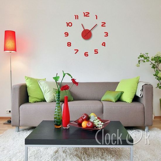 Настенные 3D часы Oracle