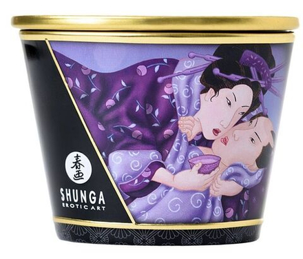 Массажная свеча Exotic Fruits с ароматом экзотических фруктов - 170 мл