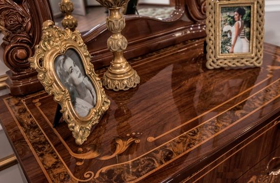 Комод  ПАТРИСИЯ 6 ящиков караваджо глянец