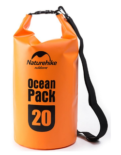 Гермомешок Naturehike Ocean Pack 20 л. (оранжевый)