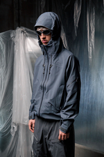 Куртка Nothomme Blue Monte Daybreak Hardshell Storm Jacket with eVent "Nanga Gray"