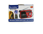 Радиоприемник с MP3 плеером +фонарь Waxiba XB-521URT