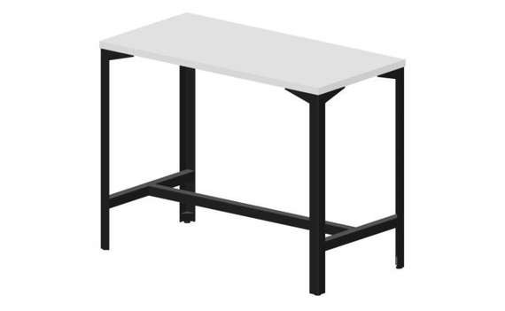 Высокий стол 138х68х106см, столешница 3,6см