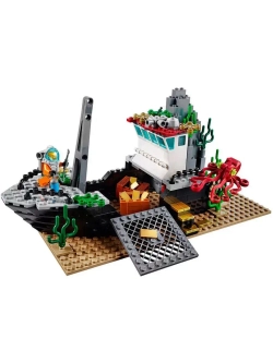 Конструктор Корабль исследователей морских глубин 717 дет