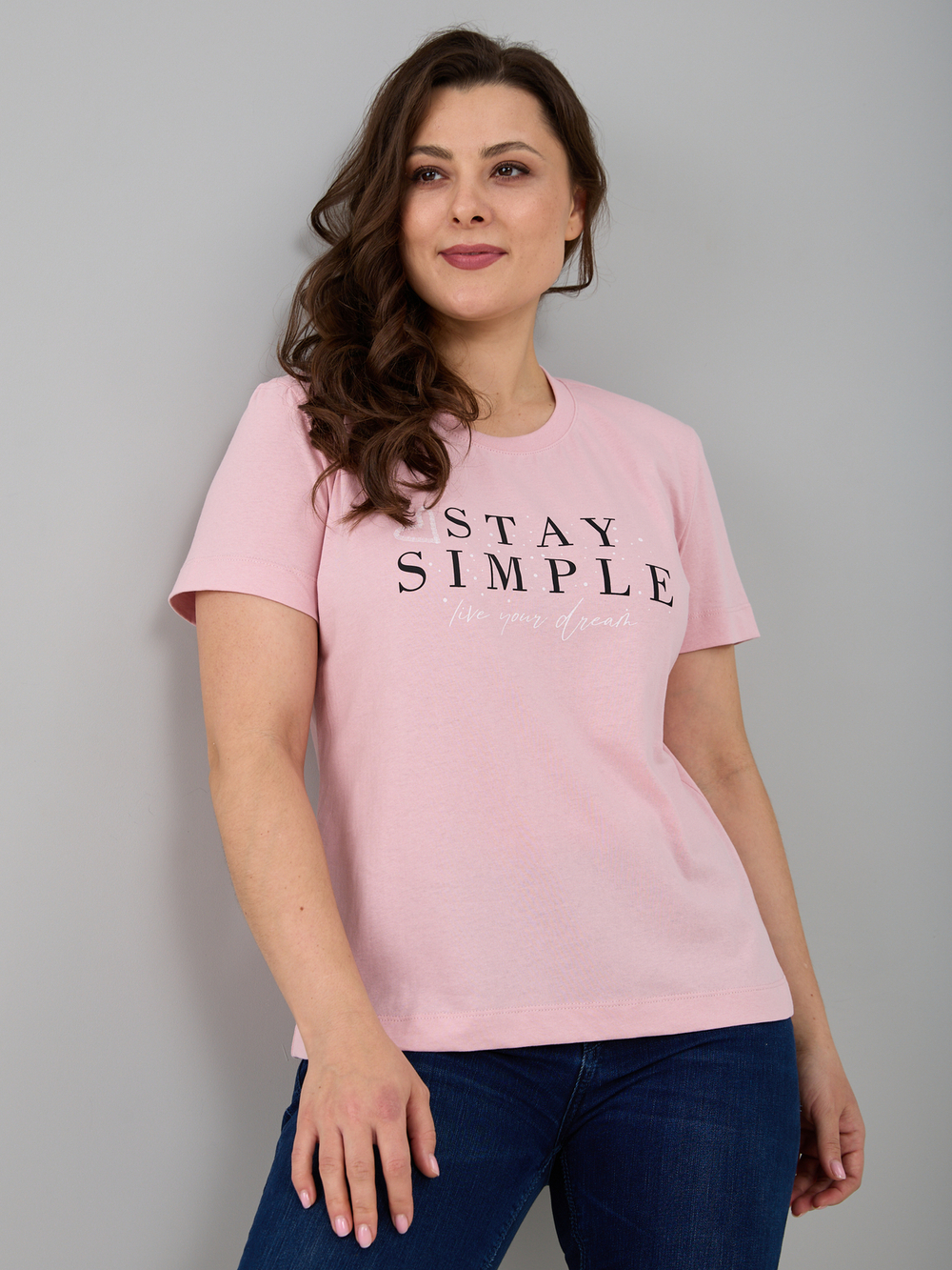 Футболка Фк-103П/пыльнорозовый